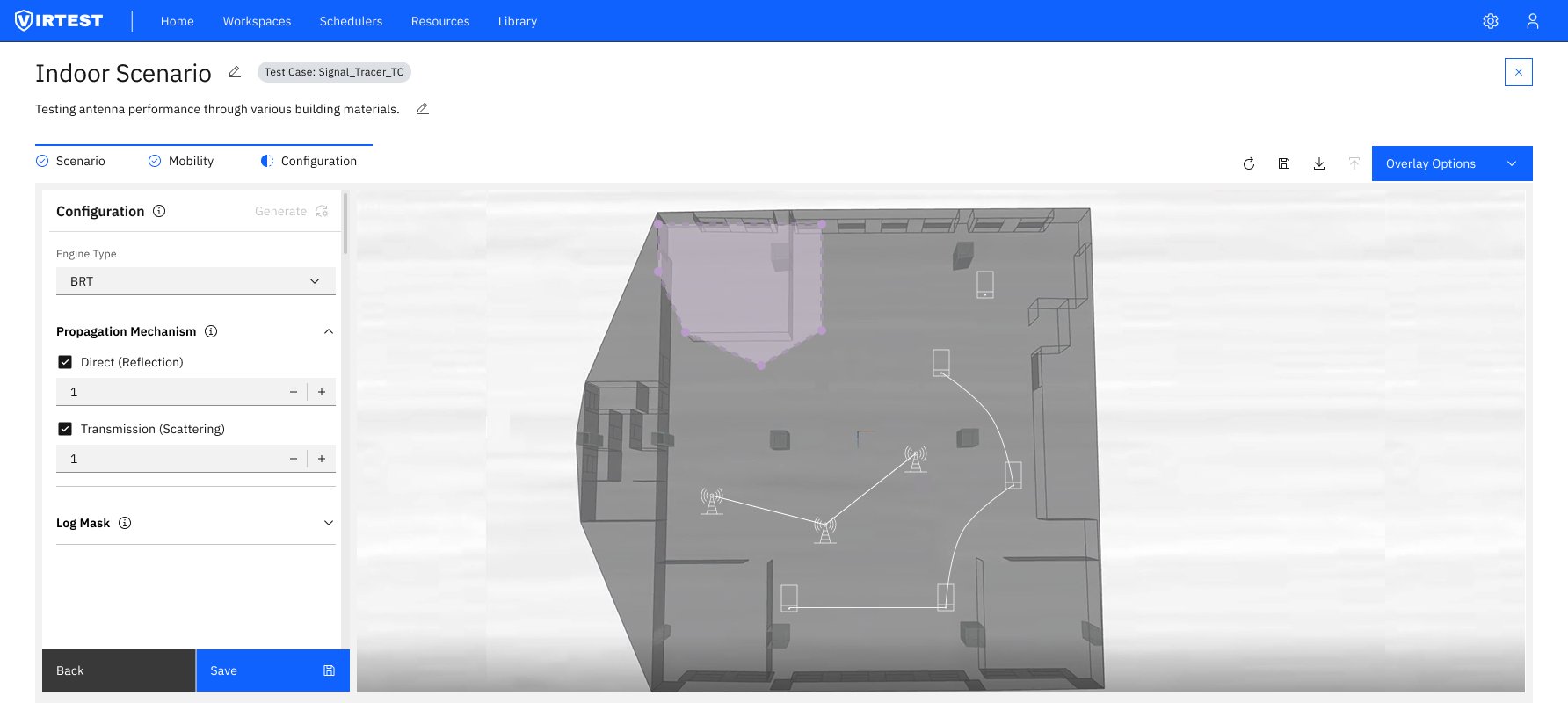 Configuration tab showing propagation mechanism settings